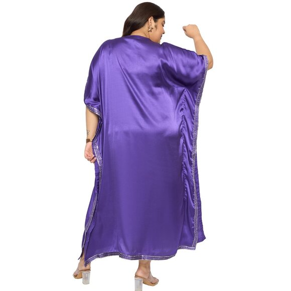 Gypsie Blu Women Wedding Gown Kaftan Dress Stylish Maxi Mumu Dresses for Girls - Picture 8 of 8